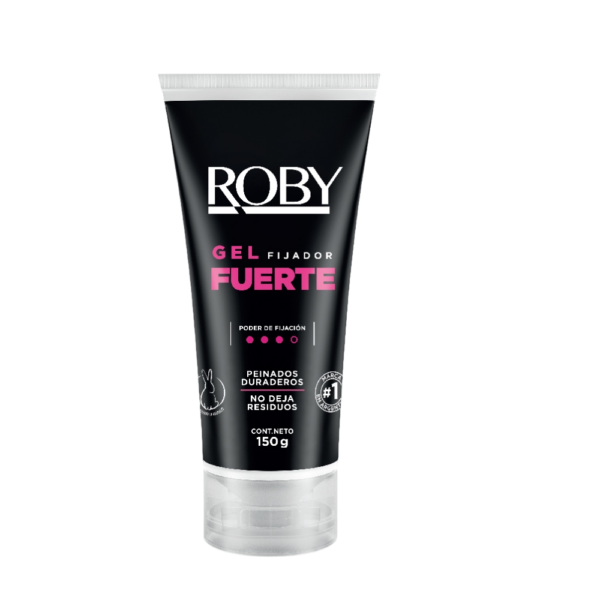Roby Fijador Gel Fuerte Con Aloe 150 Gr